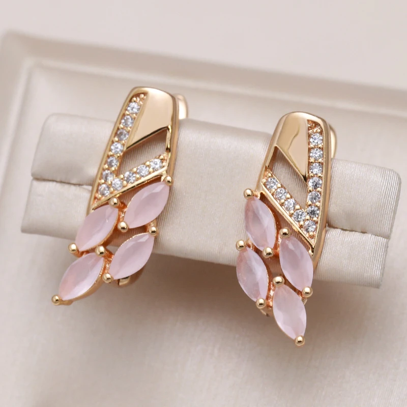 Deslumbrantes Brincos de Quartzo Rosa para Elevar Seu Estilo
