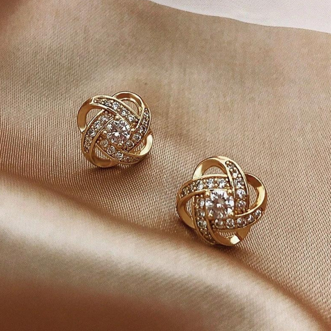 Brincos de cristal cintilantes para aparições deslumbrantes