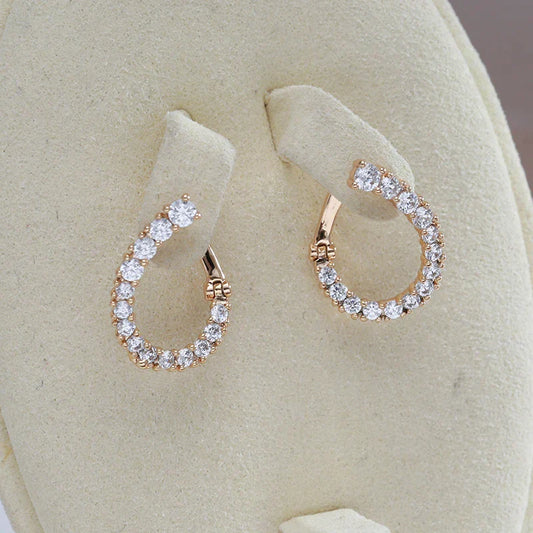 Elegância Atemporal: Brincos com Círculo de Brilhantes para um Glamour Radiante