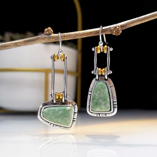 Brincos verdes trendys para um estilo refrescante!