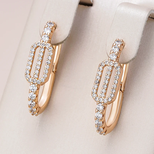 Earrings dourados glamourosos e radiantes para um toque de luxo