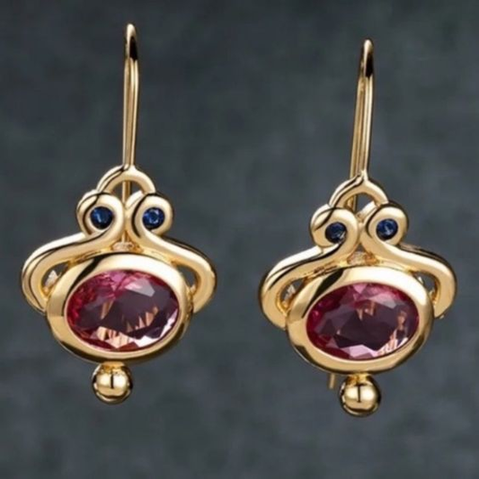 Exclusivos Brincos Vintage em Ouro Rosé para um Estilo Atemporal